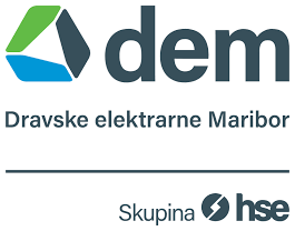 Logotip DEM Dravske Elektrarne Maribor